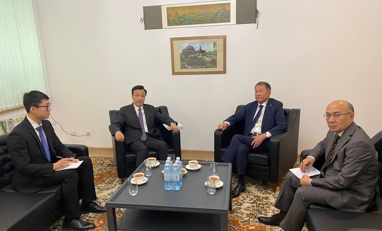 Meeting with Ambassador of China to Kazakhstan